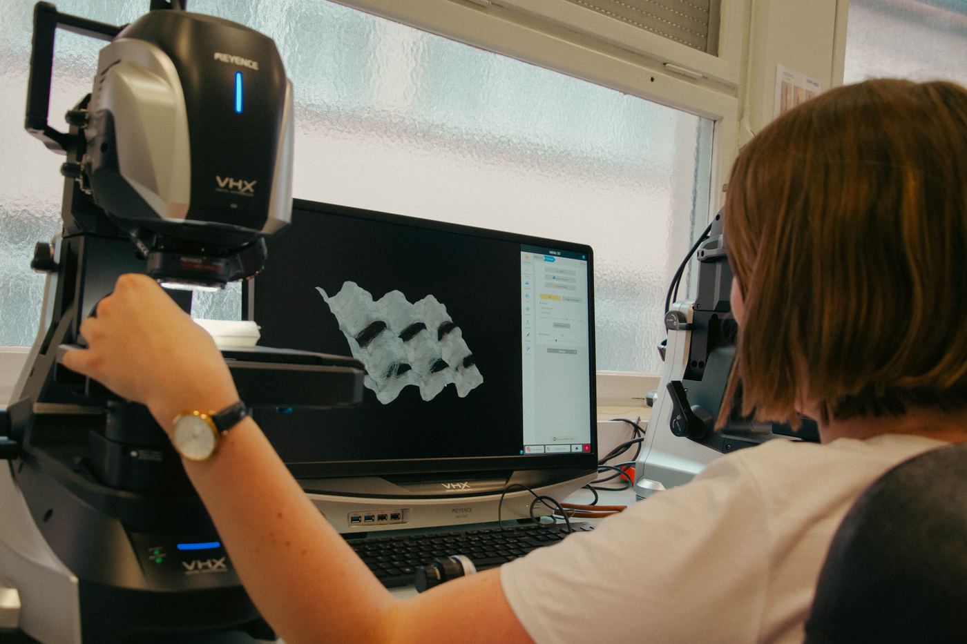 Measurement equipment on the technical platform
