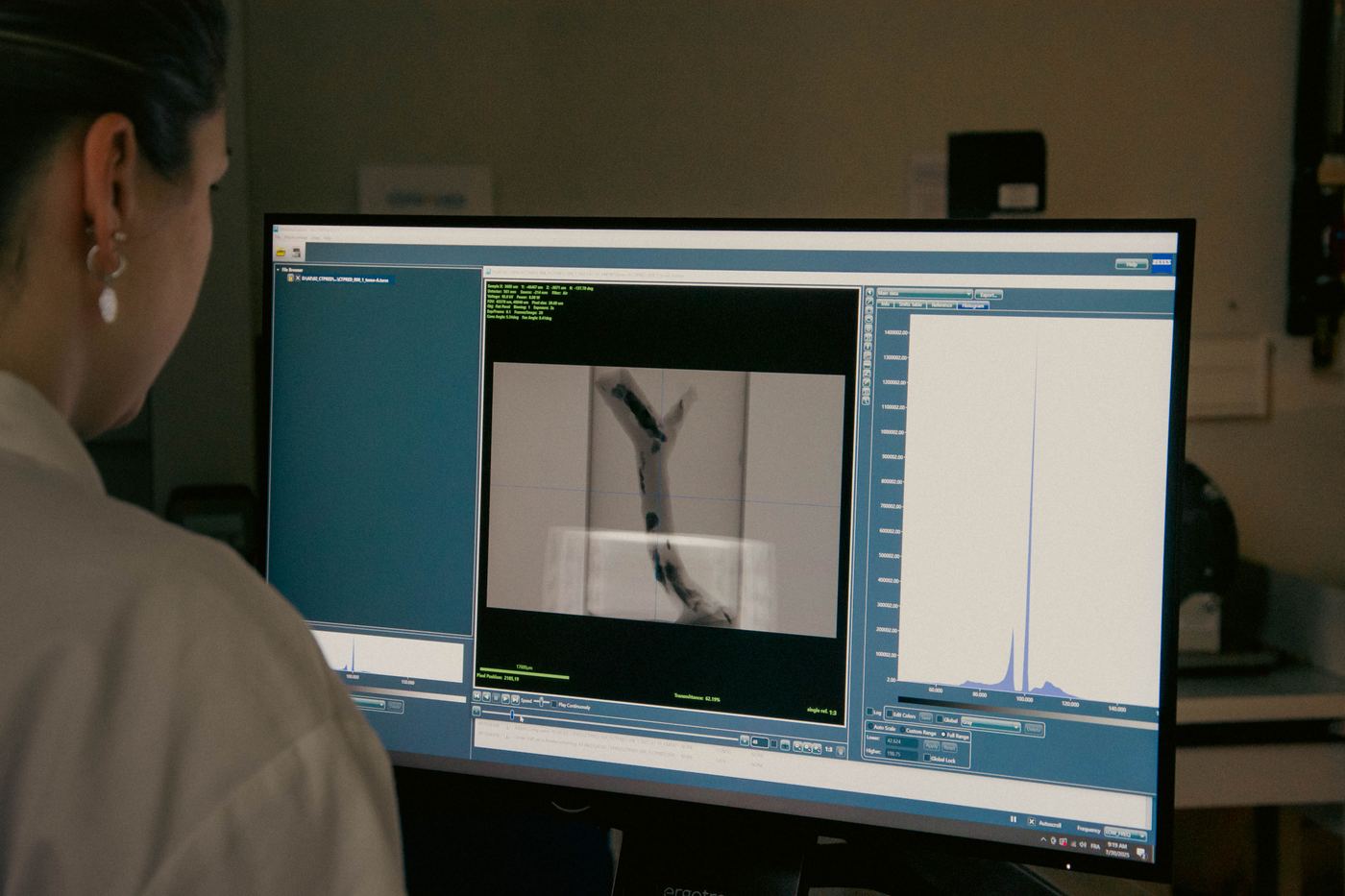 Explanted device analysis by imaging